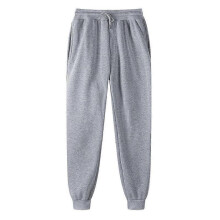 (L,1-12)Solid color light version sweatshirt European size hip-hop men and women autumn and winter all-match plus velvet hoodie W