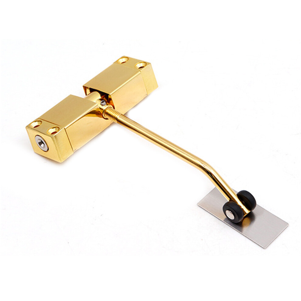 Automatic Door Closer Hydraulic Door Closer Adjustable Closing Speed Durable Commercial Grade Quiet Operation For Home Office Hotel Room Doors Stainle 9554910050514