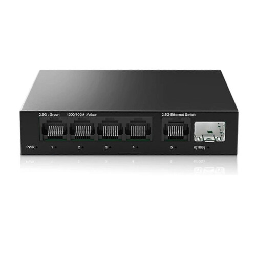 5-Port 2.5G Switch mit 10G SFP+