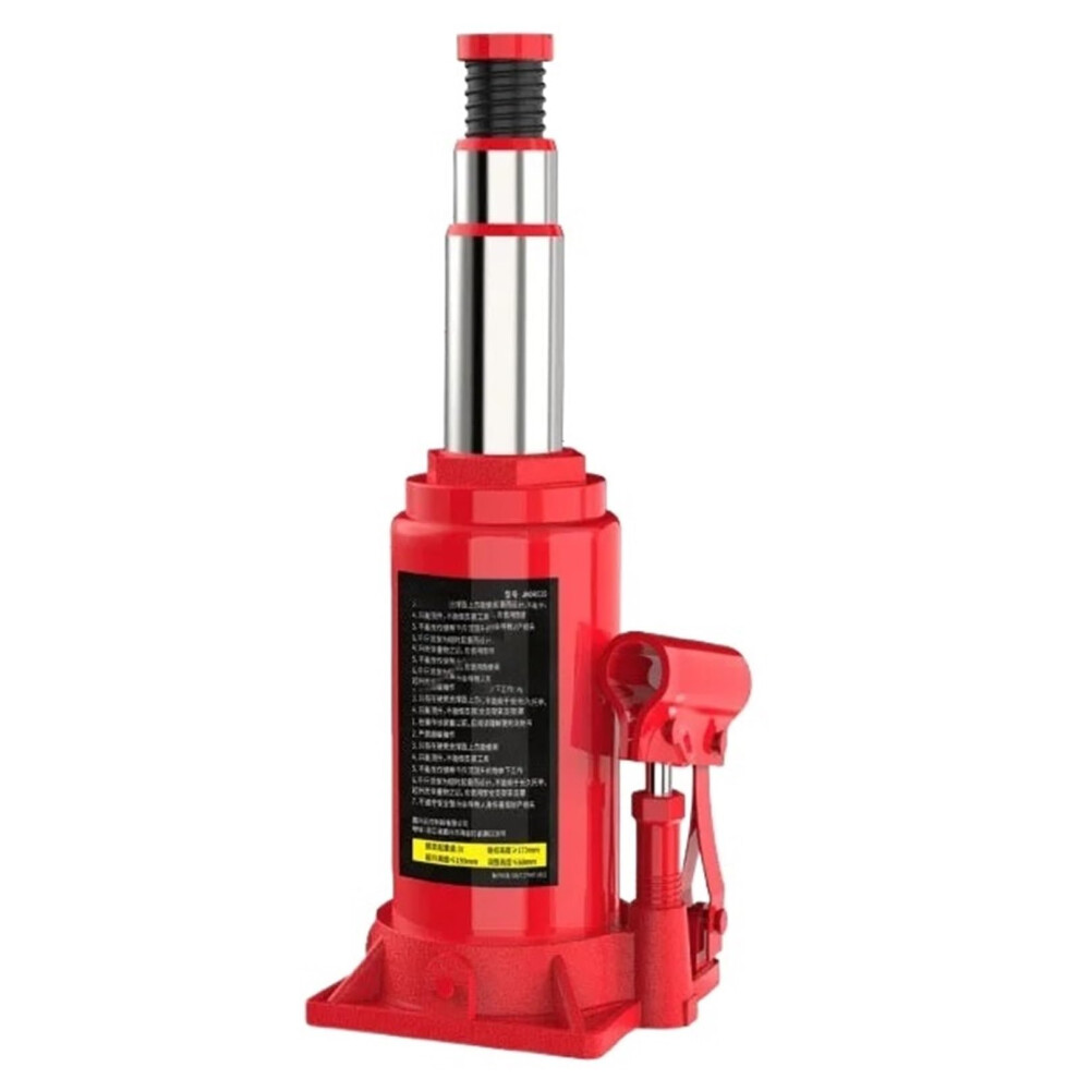 Hydraulic Jack, 3T Double Knot Cars Truck Sedan Vertical Jack For Vehicle Maintenance 9365049158664
