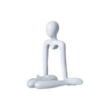 Contemporary Abstract Thinker Statue Home Decoration-White 1
