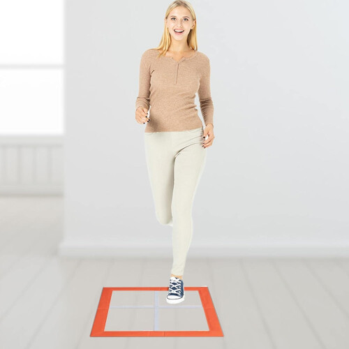 2 Pieces Agility Training Mat for Martial Arts, Gymnastics, Stretching 1