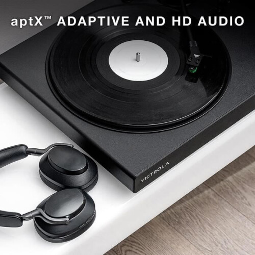 Victrola Tocadiscos - VICTROLA - VPT-1500-BLK Onyx - Bluetooth - Audio Technica AT-VM95E - Negro 1
