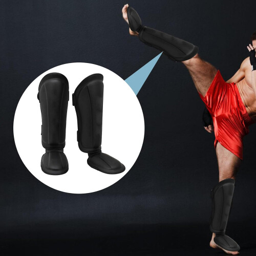 Professional Taekwondo Shin Guards for Kickboxing Training 1