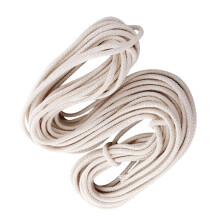 Round wicks, braided cotton wicks, burner, 120 m, for alcohol, oil lamps and flashlights, lighting wicks, durable
