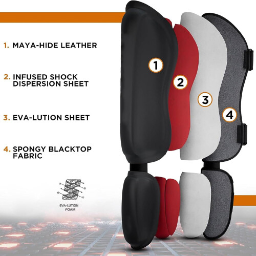 Professional Taekwondo Shin Guards for Kickbox Training Ref: 5646 1