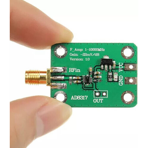 AD8317 Logarithmic High Speed Detector RF Log Detector RF Signal Log Output Power Meter 1M10000MHz Controller Ref: 7862 1