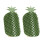 Peigne de Massage auto-toilettant en forme d'ananas,-Vert 1