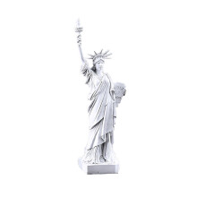 Statue de liberté créative en résine, modèle 12 pouces,-Blanc