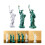 Statue de liberté créative en résine, modèle 12 pouces,-Blanc 3