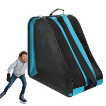 Ice Skate Bag, Breathable Storage for Roller Skates, Malachite Blue Ref: 2316