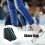 Ice Skate Bag, Breathable Storage for Roller Skates, Malachite Blue Ref: 2316 2