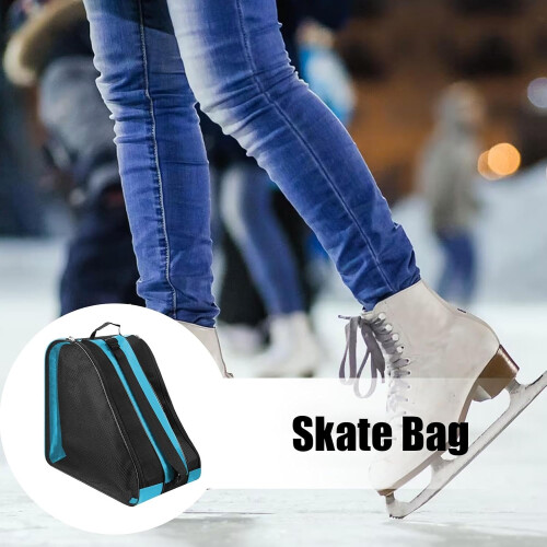 Ice Skate Bag, Breathable Storage for Roller Skates, Malachite Blue Ref: 2316 1
