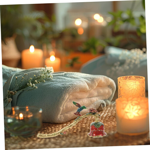 Candle Extinguisher with Long Handle Zinc Alloy Red Ref: 3950 2