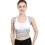 (L, Gray) Hunchback Posture Corrector Adjustable Back Support Body Brace Lumbar Shoulder Support Belt-i 2