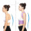 (S, Purple) Hunchback Posture Corrector Adjustable Back Support Body Brace Lumbar Shoulder Support Belt-i 3