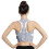 (M, Gray) Hunchback Posture Corrector Adjustable Back Support Body Brace Lumbar Shoulder Support Belt-i 4