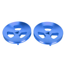 Stevige, lege spoel van 10 inch voor bandrecorders, universeel ontwerp, 1/4 inch aluminiumlegering spoelen met lage ruis en buigvastheid.