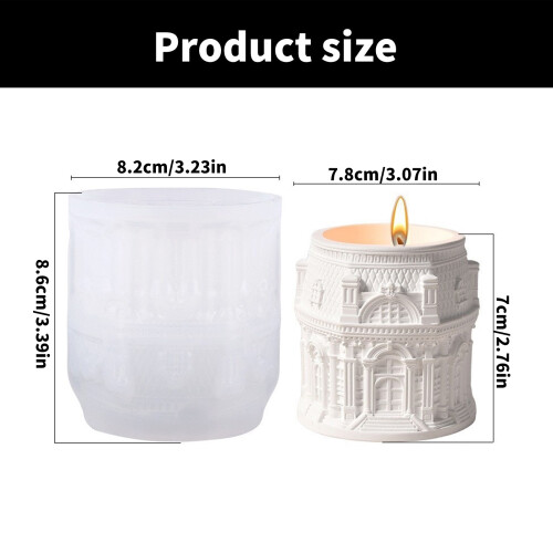 Multipurpose Silicone Mould for Handmade Storage Cups Nordic 2