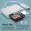 Καινοτόμος προσαρμογέας κάρτας μνήμης USB C, μεταφορά υψηλής ταχύτητας με δύο 5