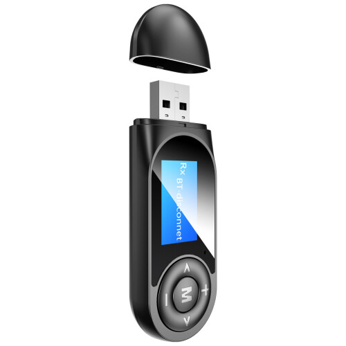 Καινοτόμος ασύρματος προσαρμογέας ήχου Bluetooth5.0, πομπός-δέκτης με εξαιρετικό 2