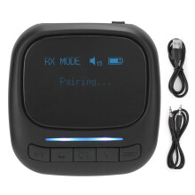 Langaton äänen suoratoistolaite Bluetooth-vastaanotin edistyneellä Bluetooth-tekniikalla ja NFC-toiminnolla vanhoille kaiuttimille Helppo asennus