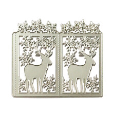 Kerst Elanden Herten Metalen Stansmessen Stencil DIY-Zilver