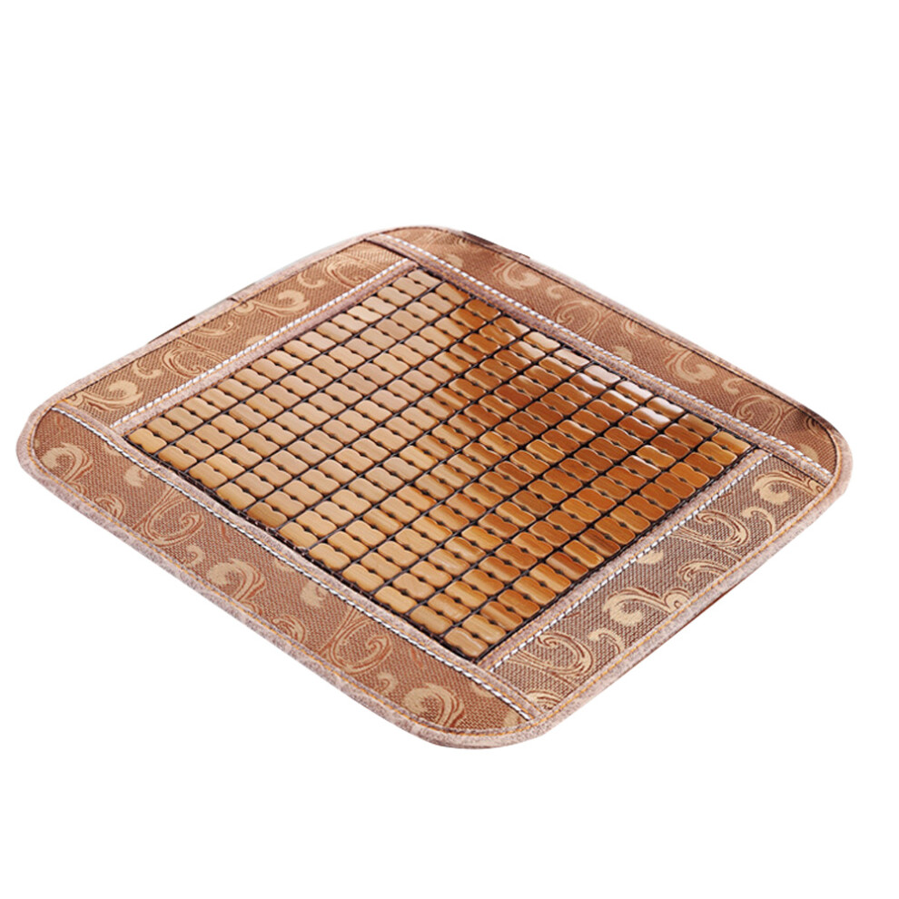 Bamboo Comfort Mat, Universal Car Seat Protector Non-Slip Design For Breathable And Moisture Resistance, Natural Cooling Pad Summer Bamboo Comfort For 9554910146712