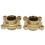 2 stücke Rad Hinterachse Hub 28 Zahn Spline 4 Stud 7