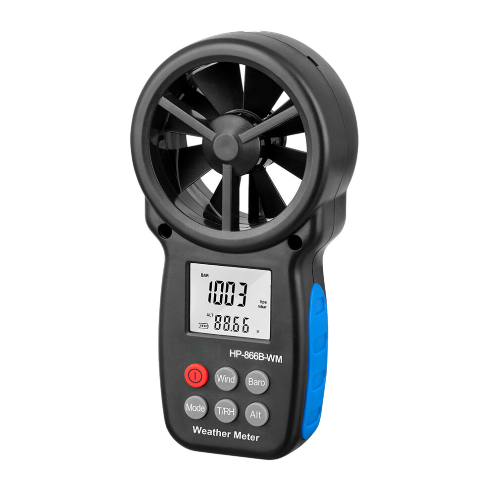 High Accuracy Wind Speed Meter With Display Easy Carry Digital 7696001266304