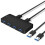 Κουτί διακόπτη 2In4Out Usb3.0Share, φορητός διακόπτης κοινής χρήσης περιφερειακής εξόδου 1