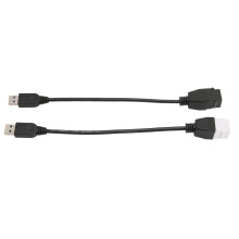 Încărcător de date cu sincronizare de mare viteză, splitter portabil dual USB pentru toate dispozitivele USB, asigurând transfer rapid de date