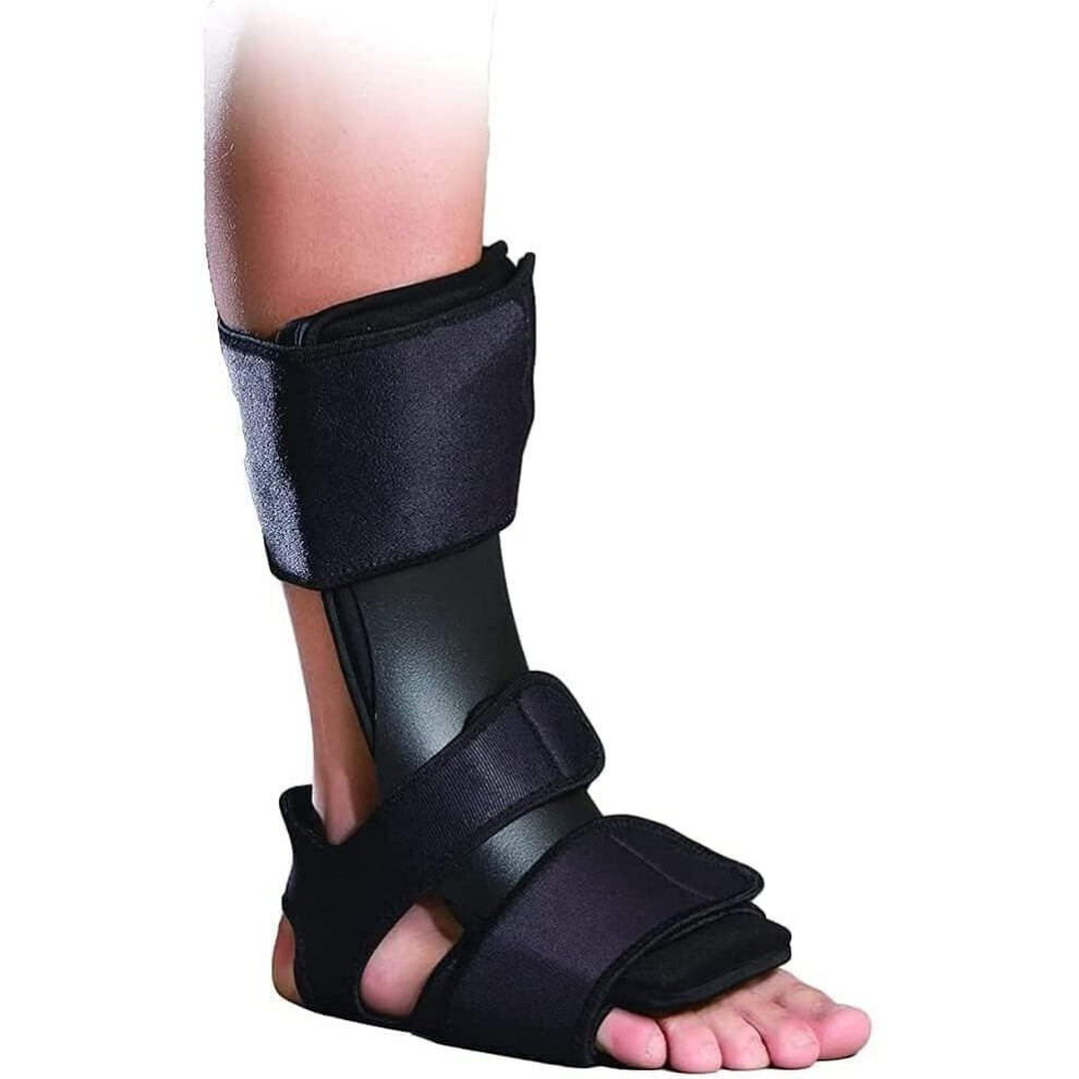 Black Dance Foot Supports Ankle Foot Orthosis Afo Foot Lift Orthosis For Hemiplegia Stroke Shoes Walking Foot Stabiliser Ref: 4708