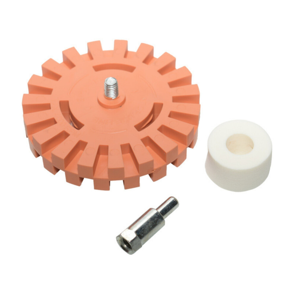 Professional 4Inch Decal Adhesive Removal Eraser-4 Inches 25Mm 7696001265529