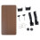 Desk Extender Tray Clamp on-Walnut color Length 60 width 20 1