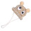 Chapeau mignon pour petits animaux, sangle réglable, Mini-jaune 1