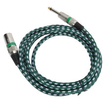 Cavo di interconnessione per microfono, resistente e con cancellazione del rumore per applicazioni in studio (1,8 m), Buon suono, Buon suono, Buon