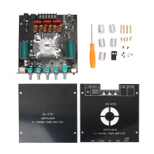 Amplificator audio Bluetooth de înaltă fidelitate, control al înaltelor și basului, amplificator de putere pentru subwoofer, amplificator digital
