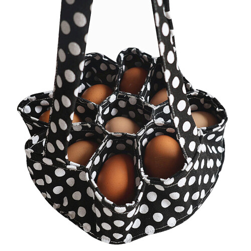 Efficient Eggs Collection Basket Foldable Duck Eggs Storage-2