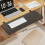 Foldable Desk Extender Wrist Support-Black Length 50 width 20 1