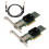 Adaptador Ethernet com porta SFP+, placa de rede com virtualização de E/S compatível com Windows Server, Linux e VMware, placa de rede PCIe x8 4