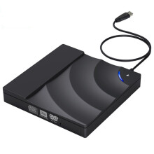 Ultratenká přenosná DVD mechanika, vypalovačka CD/DVD typu Plug and Play s vysokorychlostním USB 3.0 a Type-C pro notebooky, stolní