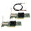 Adaptador Ethernet com porta SFP+, placa de rede com virtualização de E/S compatível com Windows Server, Linux e VMware, placa de rede PCIe x8 5