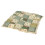 Elegante cuscino per sedia patchwork, con bordo in pizzo per un tocco rustico, resistente e confortevole. 1