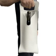 Practical Wine Bag Wine Carriers Bag for Traveling and-White