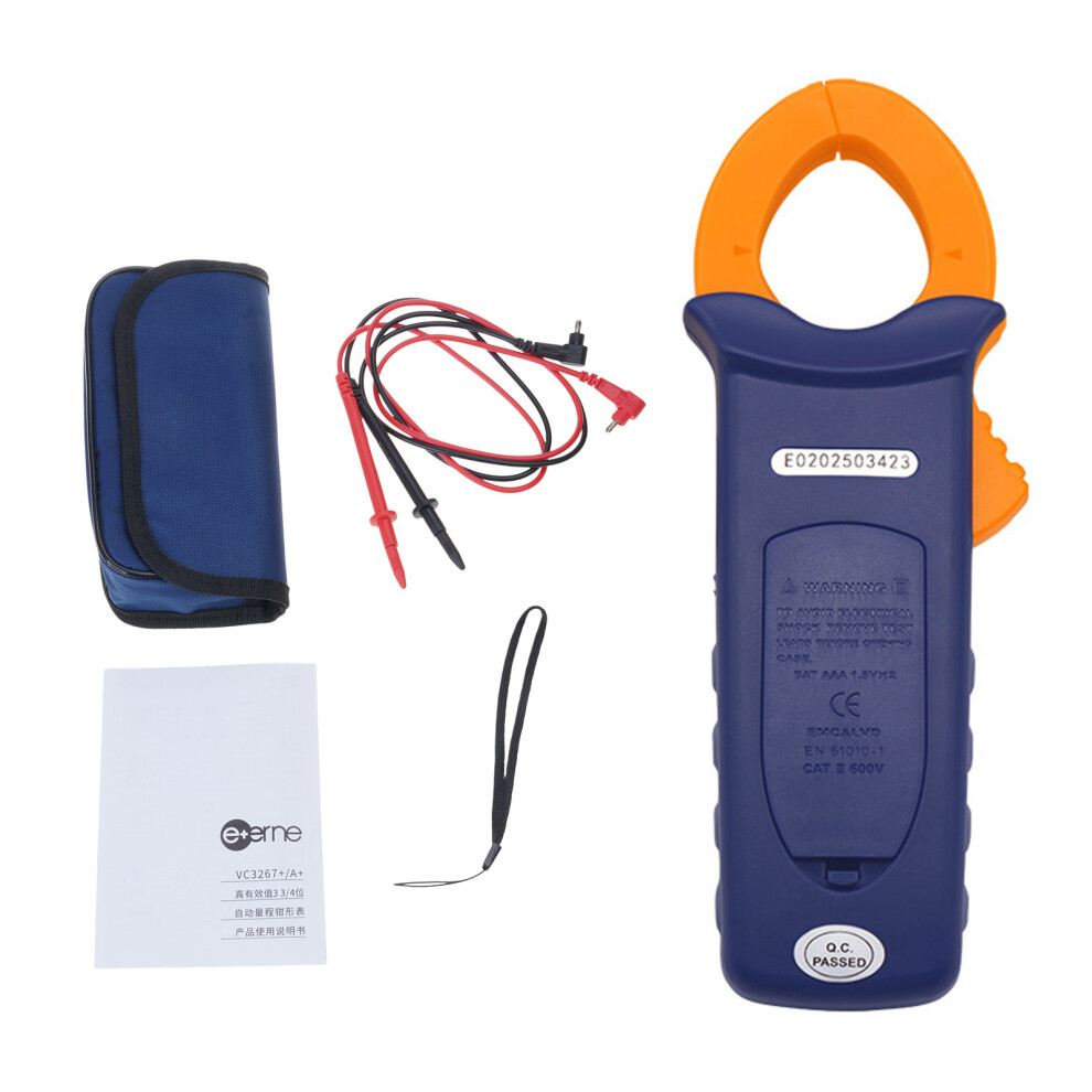 Multifunction Clamp Multimeter True Rms Accuracy Capacitors 7696001266991