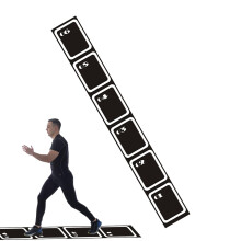 Football Agility Ladder Speed Exercise Equipment 250x34x0.3cm