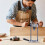 Drill Guide Stand for Electric Drill with Adjustable Height 2