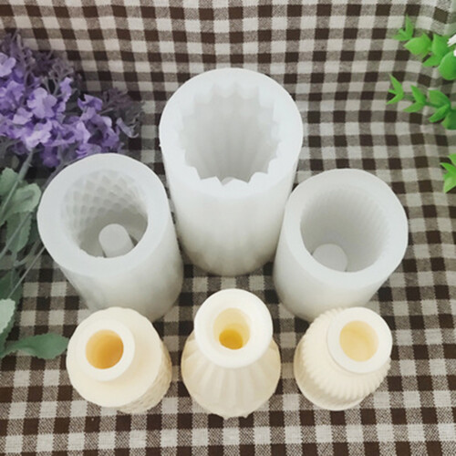 3D Mini Vaas Siliconen Mal Gips Klei Kristal Epoxy Gips Mal-A 2