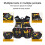 Tool Vest with Pocket Weight Dispersal Work Vest Purpose-Blue 3